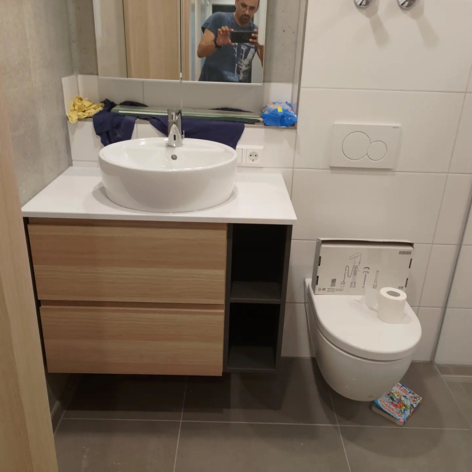 Badmöbel & Hochschrank